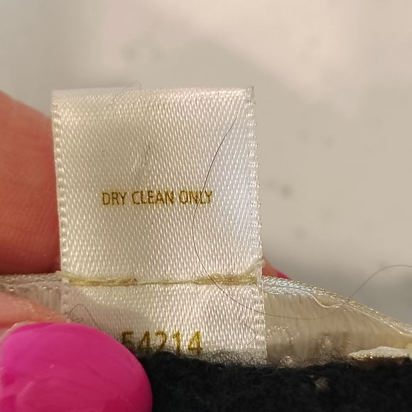 NORDSTROM SHRUG WOMES SZ SMALL 100% CASHMERE BLACK FRONT TIE SOFT CHIC LUXURY - Picture 4 of 8